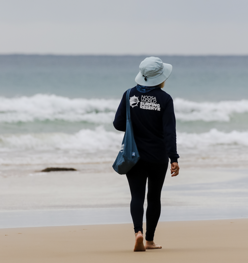 Noosa World Surfing Reserve Navy Longsleeve - Shirt
